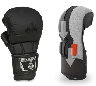 Rękawice do MMA Sparingowe DBX Bushido Valor Series Black Master M