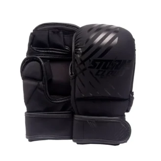Rękawice do MMA StormCloud Lynx Sparingowe Czarno-Czarne 7oz