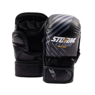 Rękawice do MMA StormCloud Lynx Sparingowe Czarno-Szare 7oz