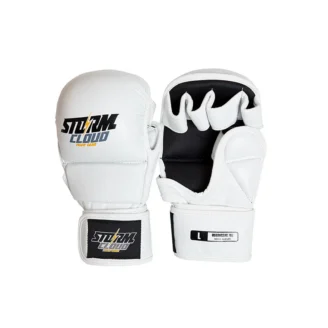 Rękawice do MMA StormCloud Hurricane 2.0 Sparingowe Białe 7oz