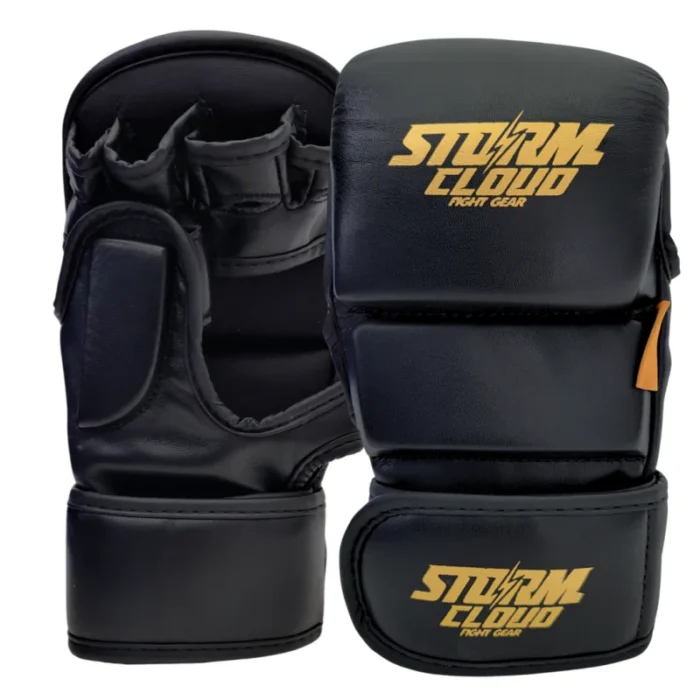 stormcloud-rekawice-mma-sparingowe-7oz-rookie-czarnezlote