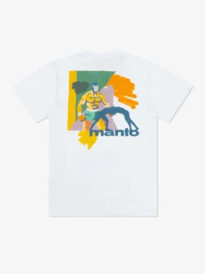 MANTO t-shirt LUCHADOR biały