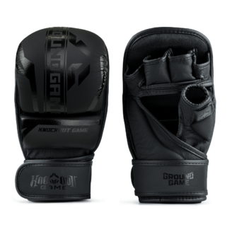 Rękawice sparingowe MMA Stripe Black